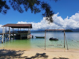 tropical paradise beach
