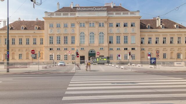 The Museumsquartier timelapse hyperlapse or Museums Quartier is an area in the centre of Vienna, Austria. Museumsquartier is home to a range of installations from large art museums.