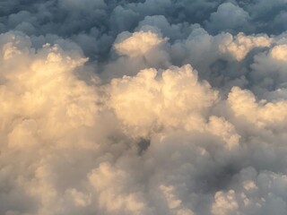 cotton clouds