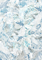 smashed ice background