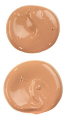 make up  foundation facial cosmetics isolated on white