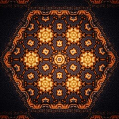 Geometric design, Mosaic of a kaleidoscope, abstract Mosaic Background, colorful Futuristic Background, geometric Triangular Pattern. Mosaic texture. Stained glass effect