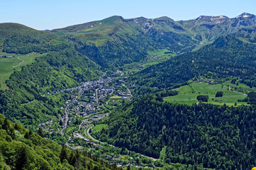 Plakat Massif du Sancy, le Mont-Dore, Auvergne, France