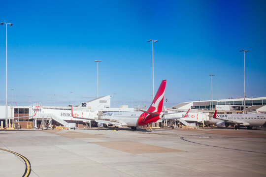 Melbourne Airport in Tullamarine Australia