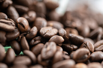Roasted Coffee Beans in nice brown color