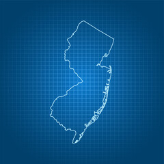 map of New Jersey