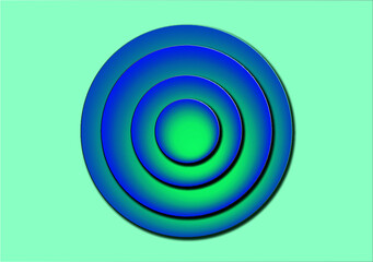 abstract background with circles