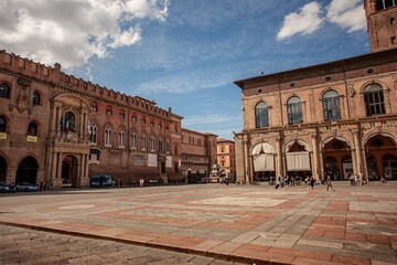 Piazza Maggiore in Bologna, Italy 3