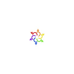 LGBTQ community logo