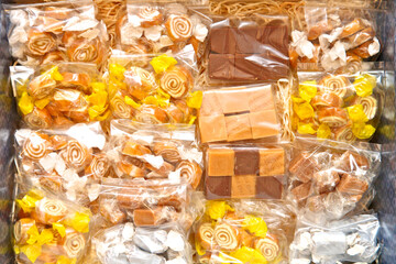 selection of toffee