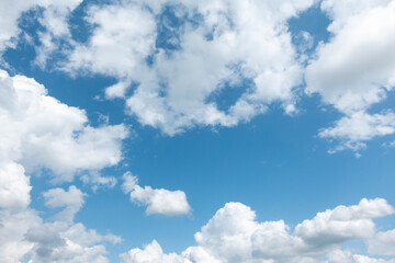 Fototapeta na wymiar Blue sky with cloud