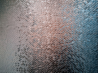 Metallic texture with fish scale effect