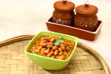 Rajma Masala or Red kidney Beans, Indian Dish