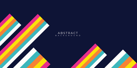 Lines stripes colorful background with 3D style. Modern liquid background. Abstract textured background with mixing pink,purple, blue, and orange color. Eps10 vector illustration. 