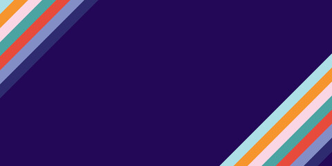 Minimalistic cover template set with gradients. Purple blue tosca yellow orange in purple background.