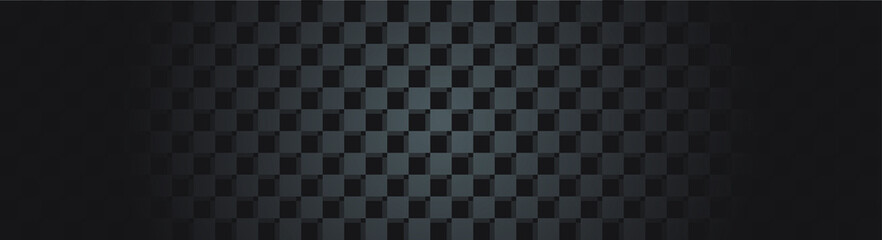 black background with checkered cells