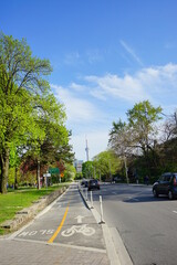 University of Toronto Campus spring landscape