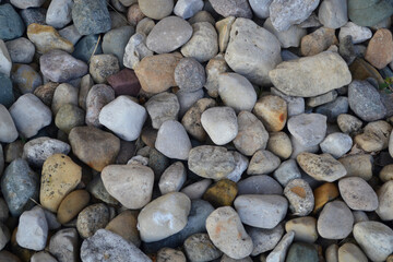 Bundle of Colorful Rocks Closeup