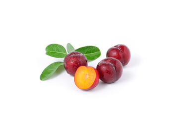 Fresh plums in Thailand High in vitamin