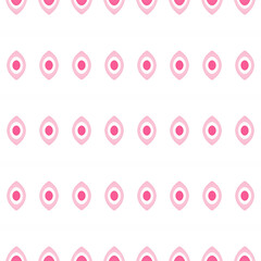 set of pink buttons with hearts