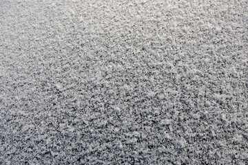 winter ice, frost on the glass texture