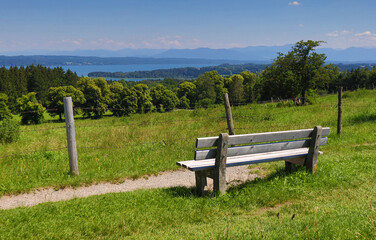 Tutzing, Ilkah&ouml;he, Starnberger See, Bayern, Oberbayern