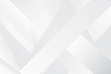 Obraz premium Białe i szare geometryczne streszczenie tło.