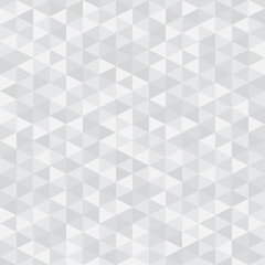White and grey geometric abstract triangles background  for design vector illustration.