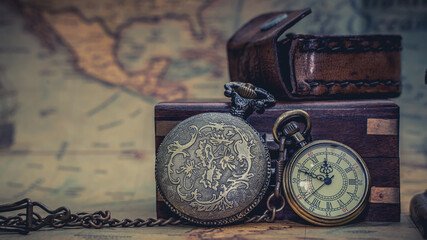 old antique pocket watch