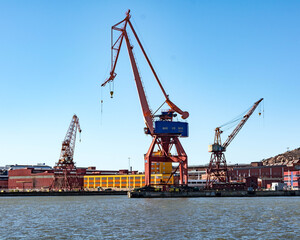 Obraz premium Shipyard - Gothenburg