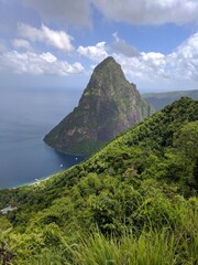 st. lucia pitons