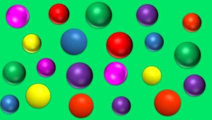 Colourful balls for children