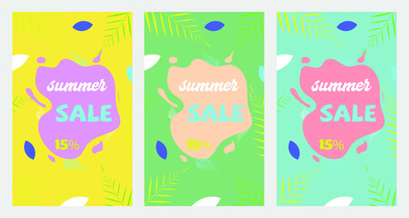 Summer sale background layout for banners,Wallpaper,flyers, invitation, posters, brochure, voucher discount.Vector illustration template in eps.10