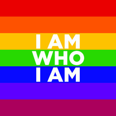 LGBTQ Plus Rainbow Flag Lesbian Gay Bisexual and Transgender Pride Vector Template Design Element