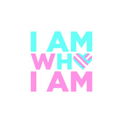 LGBTQ Plus transgender Flag White Blue Pink Lesbian Gay Bisexual and Transgender Pride Vector Template Design Element