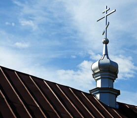 zbudowana w 1965 roku cmentarna cerkiew prawoslawna pod wezwaniem cudu swietego michala archaniola w stawiszczach na podlasiu w polsce © Jacek Sakowicz