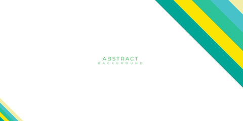 Modern gradient green white yellow tosca colorful background on white background with blank copy space.  Vector illustration design for presentation, banner, cover, web, flyer, card, poster, wallpaper