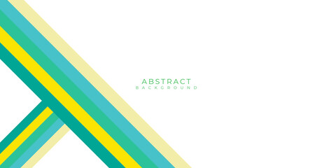 Modern gradient green white yellow tosca colorful background on white background with blank copy space.  Vector illustration design for presentation, banner, cover, web, flyer, card, poster, wallpaper
