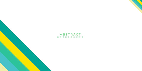 Abstract modern green yellow tosca lines background vector illustration on white background with blank copy space. Vector illustration design for presentation, banner, cover, web, flyer, card, poster,