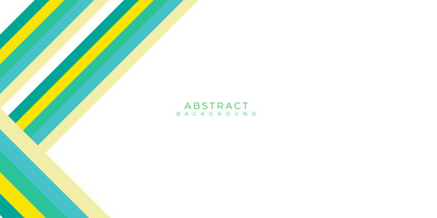 Abstract colorful green yellow tosca vector background, color lines stripes for design brochure, website, flyer and presentation design on white background