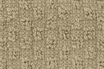 Brown knit textured weave material background