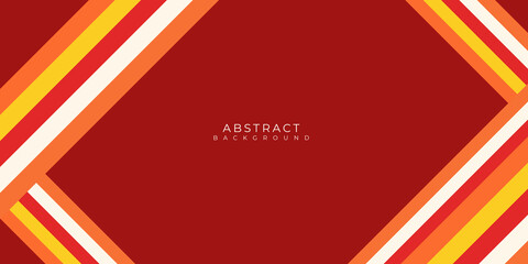 Abstract background red orange yellow white for presentation design, banner, modern corporate concept.