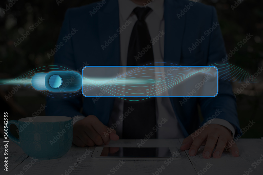 Poster graphics padlock for web data information security application system