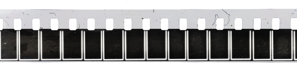 8mm film or movie strip on white background, just blend in your content or frames
