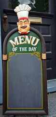 Menu of the day