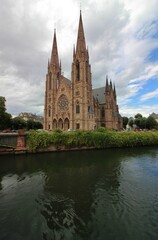Church of Saint Paul in Strasbourg  France
