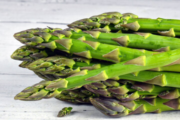 close up of asparagus