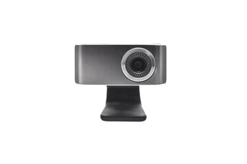 Web camera close-up isolated on a white background
