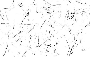 Scratched Grunge Urban Background Texture Vector. Dust Overlay Distress Grainy Grungy Effect. Distressed Backdrop Vector Illustration. Isolated Black on White Background. EPS 10.