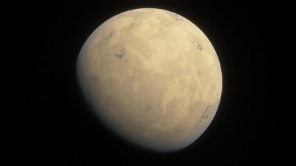 Universe filled with stars. Cosmic landscape, beautiful science fiction wallpaper with endless deep space. 3D render